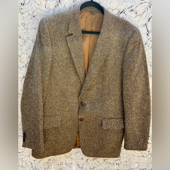 Vintage Elegant Tan Men's Blazer. Size XL - Picture 1 of 5